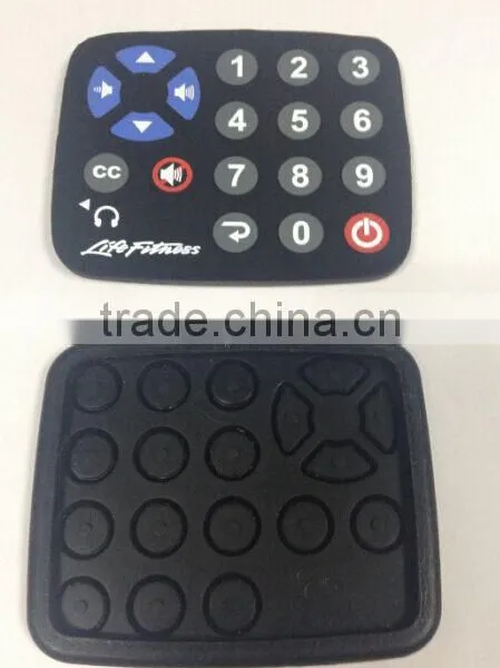 Fashion Food Grade Silicone Rubber Remote Control Cover With Full Printing photo-3