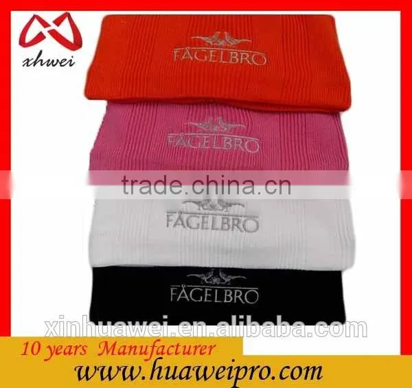 Custom Logo Winter Beanie Hat Womem Chunky Knit Warm 100% Cotton Beanie Cap photo-4
