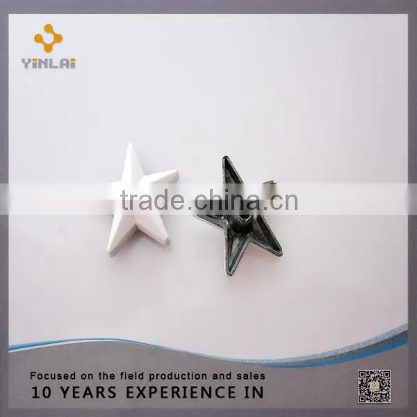 18mm Customized Star Metal Rivet for Jeans ,zinc Alloy Jean Rivet photo-5