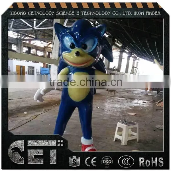 Fiberglass Squirrel Statues Fiberglass Animal Statues Cartoon Character Figurine photo-6