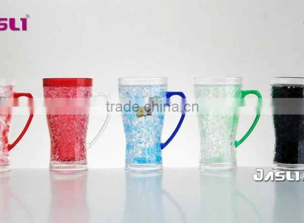 15oz Double Wall Beer Freezer Mug With Liquid,ice Mug photo-3