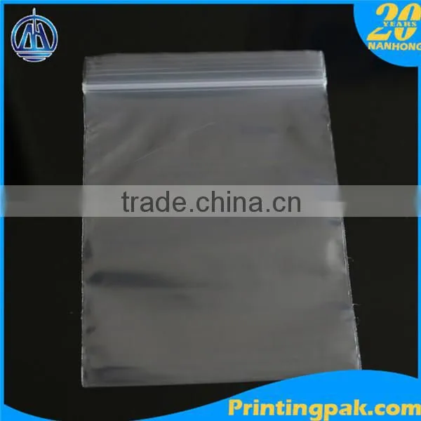 2016 LDPE/PE Plastic Zip Lock Bag Transparent photo-2