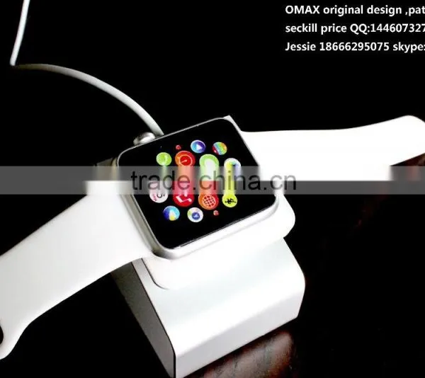 2015 Multifunction Aluminum Metal Charging Dock for Apple Watch, Dual Purpose Stand for Apple Watch & Iphone photo-4