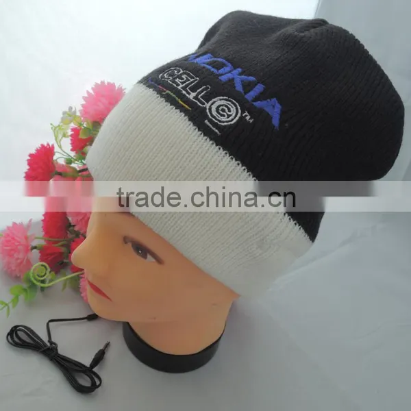 Wired Hat Headphone Built-in Removable Headphone,hats Style Headphones With Built in Microphones photo-4