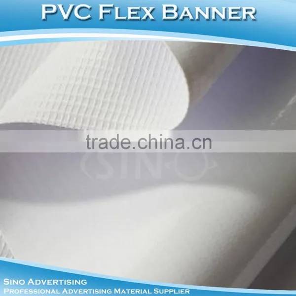 SINO White Block-Out Black PVC Vinyl Flex Banner Image Design photo-2