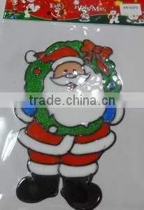 New Design Wholesale Christmas Window Sticker/Christmas Decorations photo-5