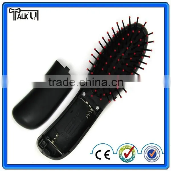 Portable Anti-static Vibration Scalp Massage Brush Head Stimulation Comb Releasing Stress Electric Massager Comb/Brush photo-4