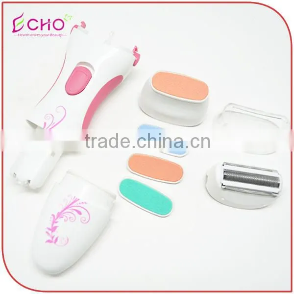 Battery Operated Lady Shaver and Pedicure Callous Remover for Foot Care photo-4