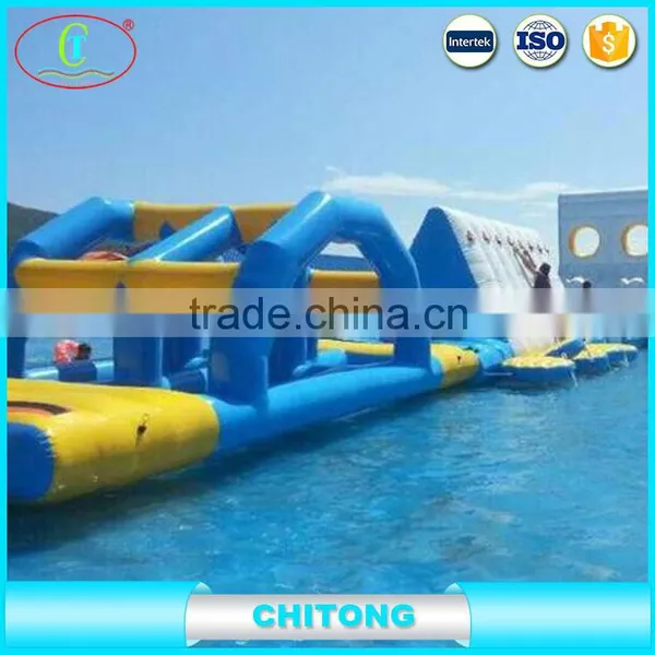 Commercial Indoor Inflatable Water Obstacle Course