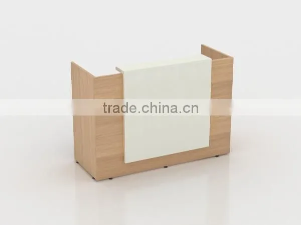 LED Reception desk cheap and elegant salon counter furniture