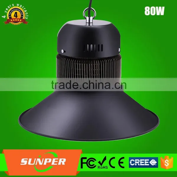 5 Year Warranty Meanwell Driver Bridgelux 80w Led High Bay Light photo-3