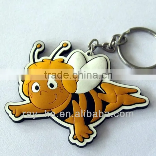 Pvc Rubber Keychain