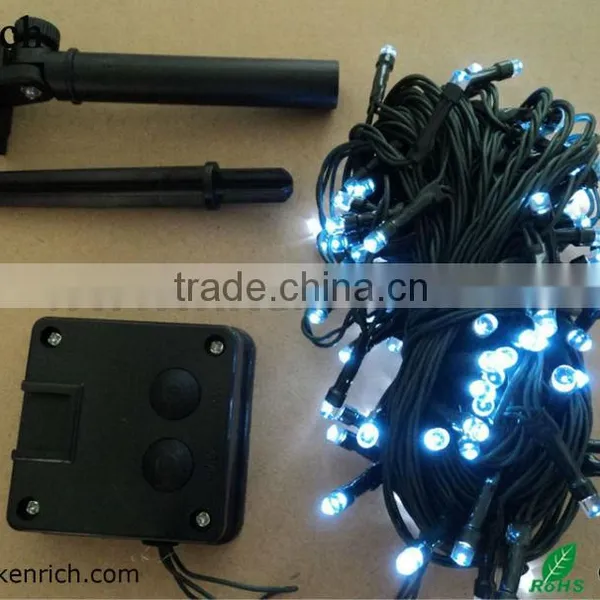 100 Bulbs Solar LED String Light photo-2