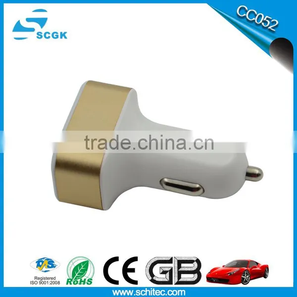 Multi Port USB Chargers 3 Port Auto Mobile Phone Charger Factory photo-4