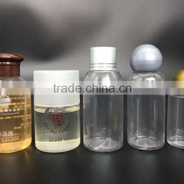Wholesale Disposable Hotel PVC Bottle for Shampoo Shower Gel Conditioner Body Lotion Cosmetics Bottle Quality Choice