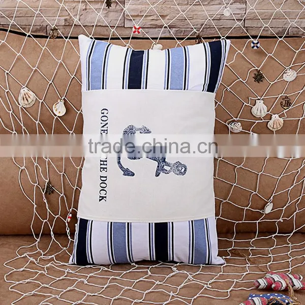 Cloth Art Marine Series Pillow Case Car Sofa Cushion Covers photo-2