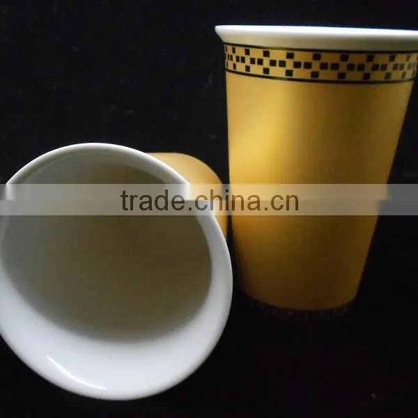 MDW002-9OZ Mug With Silicone Lid Single Wall Ceramic Mug photo-3