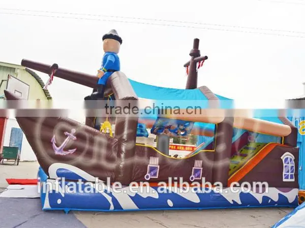 2016 Channal Wait for Your Information,bouncer Boat/inflatable Combo/inflatable Bouncer Slide photo-2