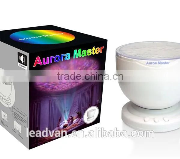 Factory Price Aurora Master Colorful Led Ocean Projector With Audio Speaker Quality Choice photo-5