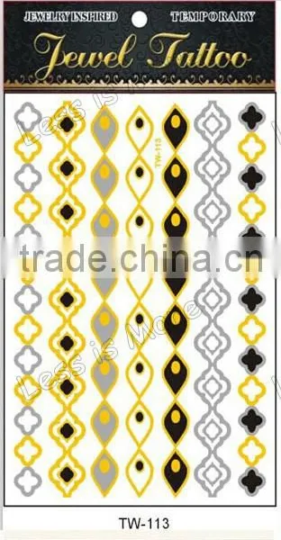 Water Transfer Body Art Flash Temporary Tattoo, Flash Tattoo