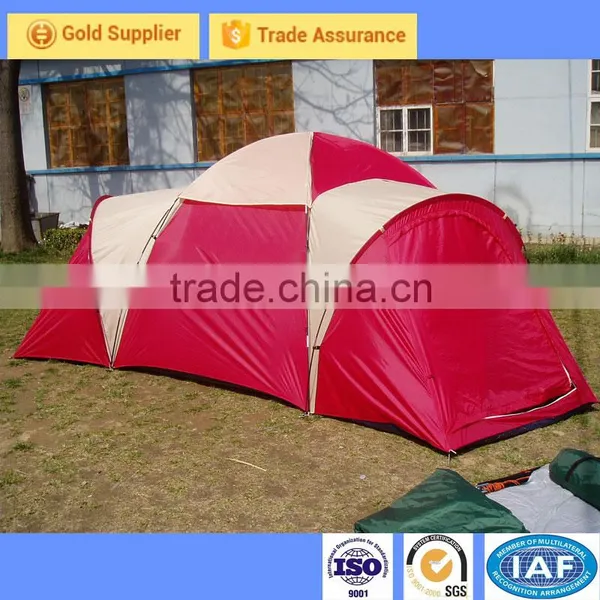 Double Layers and Fiberglass Pole Material Family Tent