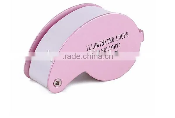 Illuminated Jewelery Magnifier 40x25mm/magnifier Eye Glasses Magnifying