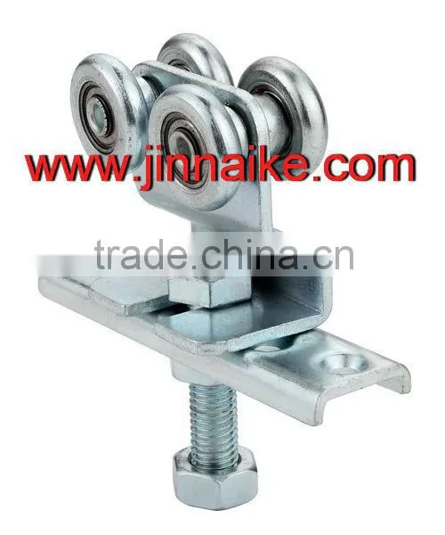 metal gate roller with hangers iron gate roller