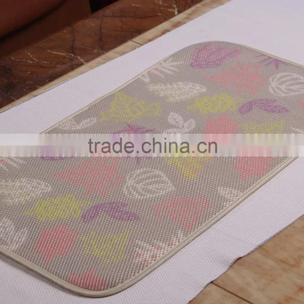 Wholesale Orange Printed Coffee Table Placemats From China photo-2
