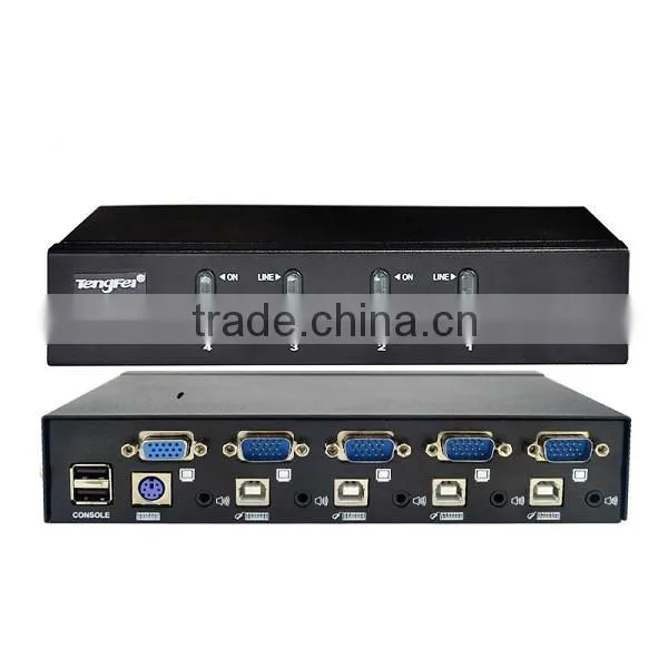 Hot Sale Usb Kvm Switch 4 Input 1 Output photo-2