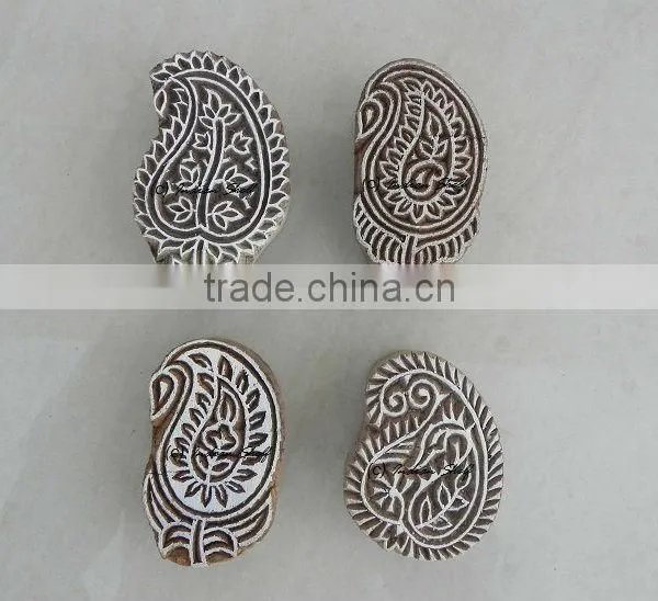 Wooden Printing Block At Buy Best Prices on India Arts Palace photo-2