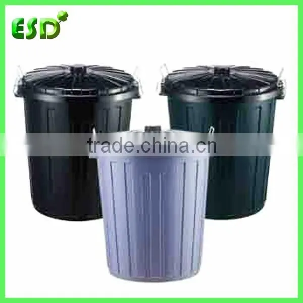 73L Outdoor Plastic Waste Bin With Lid,Kitchen Waste Bin photo-2