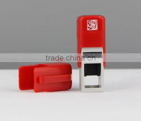 Pocket Stamp, Rubber Stamp, Plastic Stamp, ABS/POM Material Self-Inking Stamp