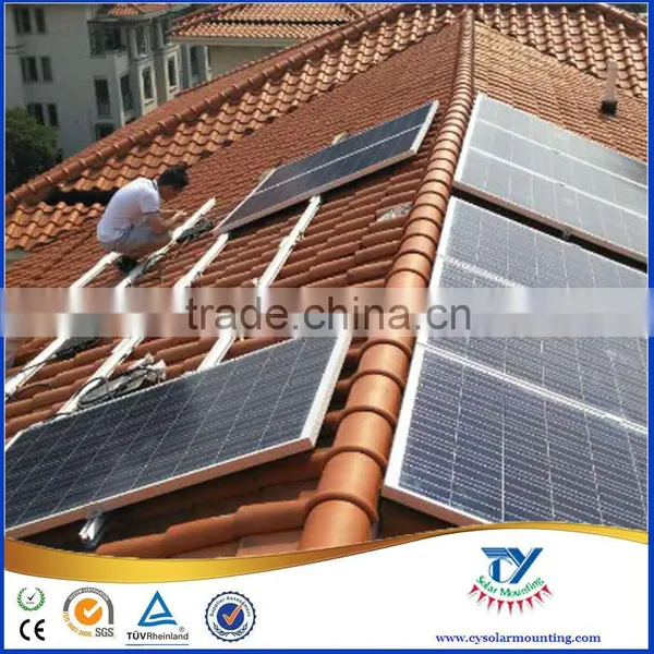 Tile Roof pv Panel Aluminum Mounting System, Solar Bracket photo-4