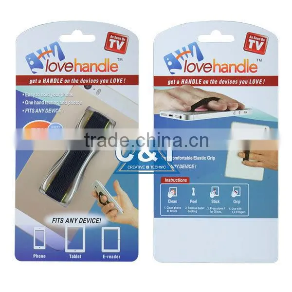 C&T Strong Strap Hold Phone With One Finger,A Finger Strap for Phones & Small Tablets Quality Choice photo-2