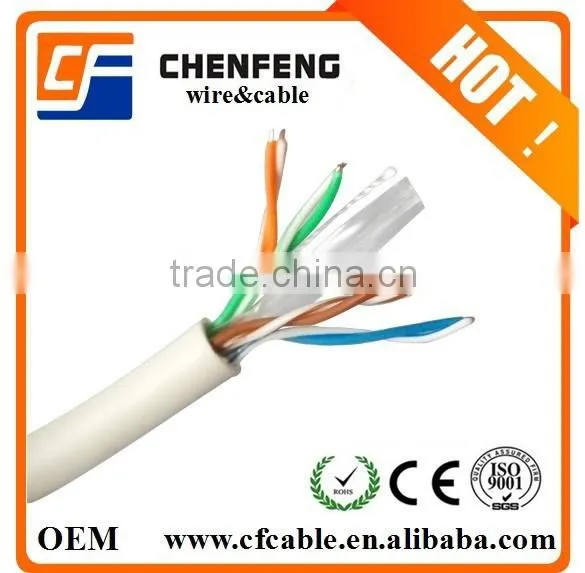 High Quality CAT6 UTP 4pr 23AWG Cable