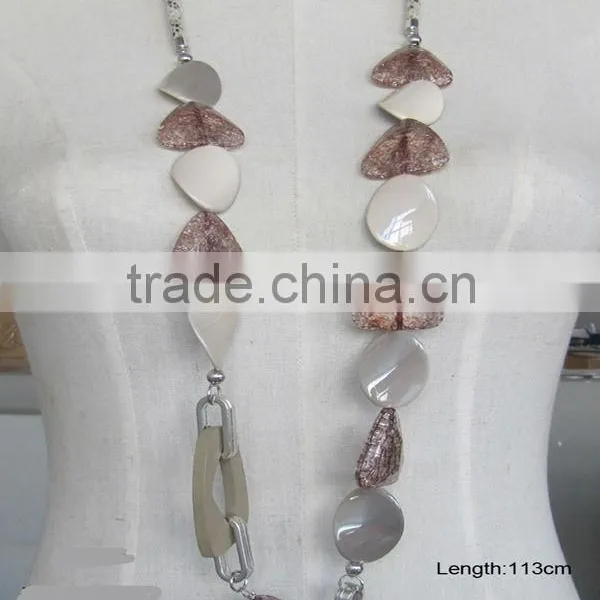 Alloy Fashion Jewelry Lady Cloth Necklaces
