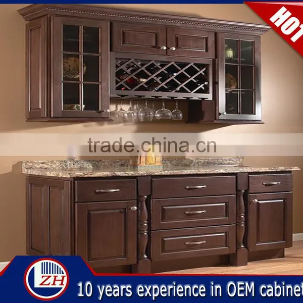 European Solid Wood Kitchen Cabinet,Modular Kitchen Designs China photo-5