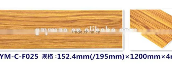 Vinyl Fire-proof Click Flooring for Decoration
