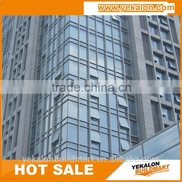 Yekalon Curtain Wall System 2015 Shenzhen Hot Sale Decorative Exterior Wall Steel Panel photo-2