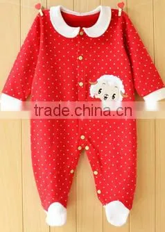2016 Cute Animal Baby Romper With Foot Cover Long Sleeve Baby Clothes photo-3
