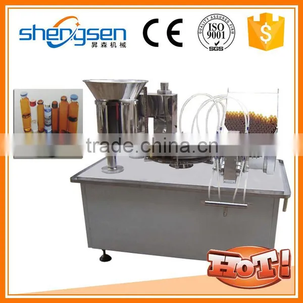 Automatic Oral Liquid Bottle Filling Machine