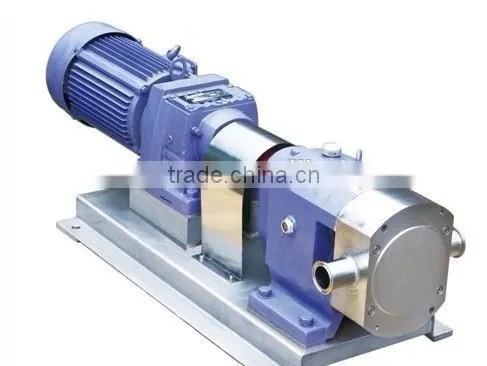 Stainless Steel Rotary Lobe Pump for Food High Viscosity Medium Sanitary Pump photo-3