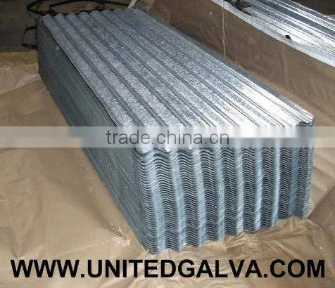 TOLES ONDULEE GALVANISEE - GALVANIZED CORRUGATED SHEETS