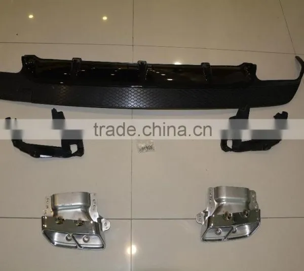 Rear Diffuser Lips Kits For Mercedes Benz W117 GLA260 GLA250 GLA45 photo-2