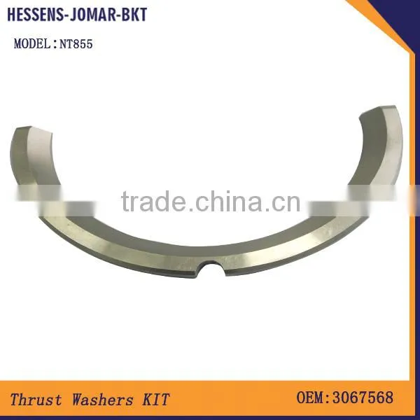 NT855 3067568 Thrust Washers for Excavator Spare Parts