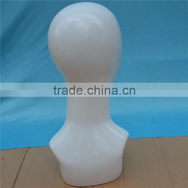 Egg Face Fiberglass Wig Wholesale Mannequin Head photo-3