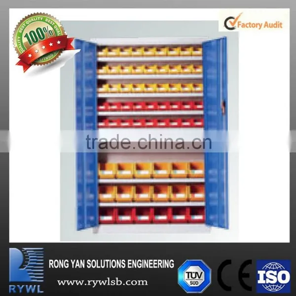 Plastic Storage Cabinet for Small Parts Plstic Type Bins Cabinets photo-2
