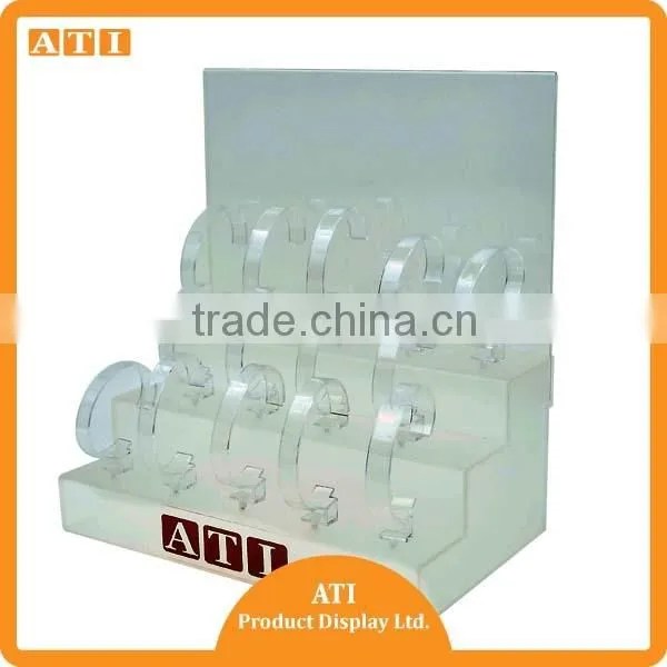Hongkong ATI Three Line Custom-built Clear Acrylic Watch Display photo-2