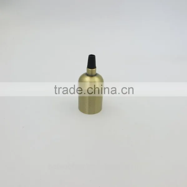 New Product Smooth Metal Screw Lamp Socket E26 E27 Lamp Holder Pendant for Edison Bulb photo-3