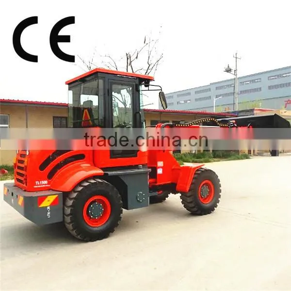Multifunction Small Wheel Loader TL1500 Telescopic Loader With 50HP Engine photo-6